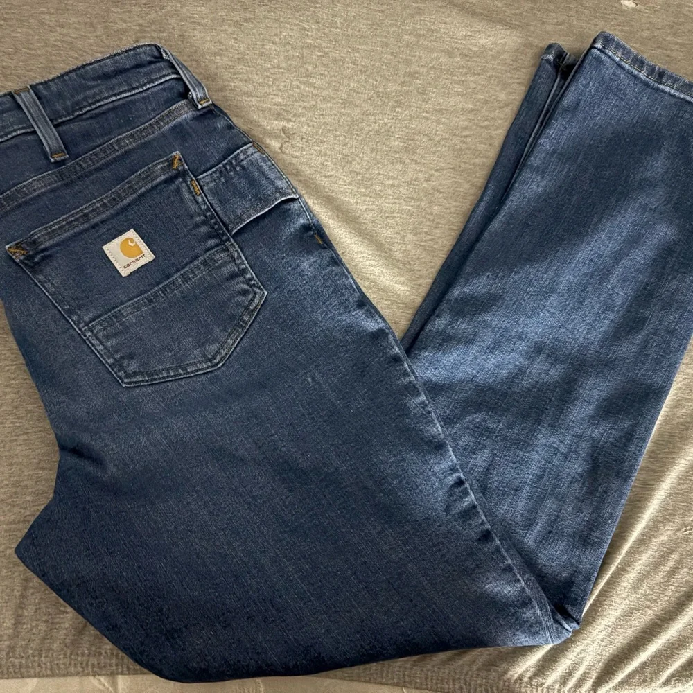 Carhartt Relaxed Fit Blue Jeans - Picture 1 of 2